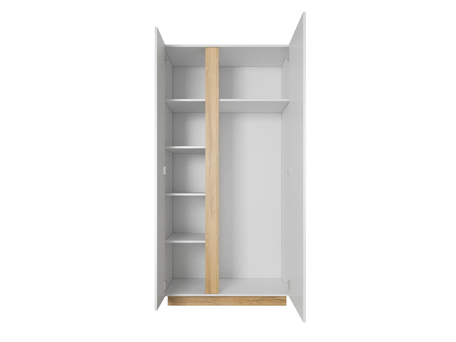 Armoire vitrine ARCO 96A 97x54x194 Blanc