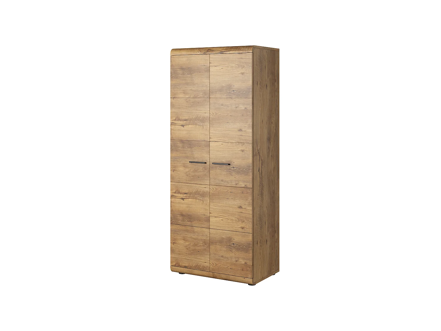 Vitrinenschrank ELEN 80 80x54x194 Braun