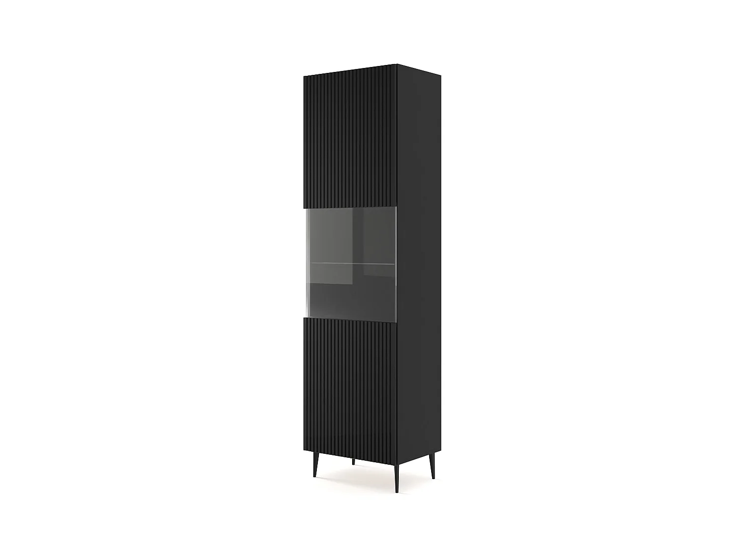Vetrina RavennaB 60x42x215 Nero