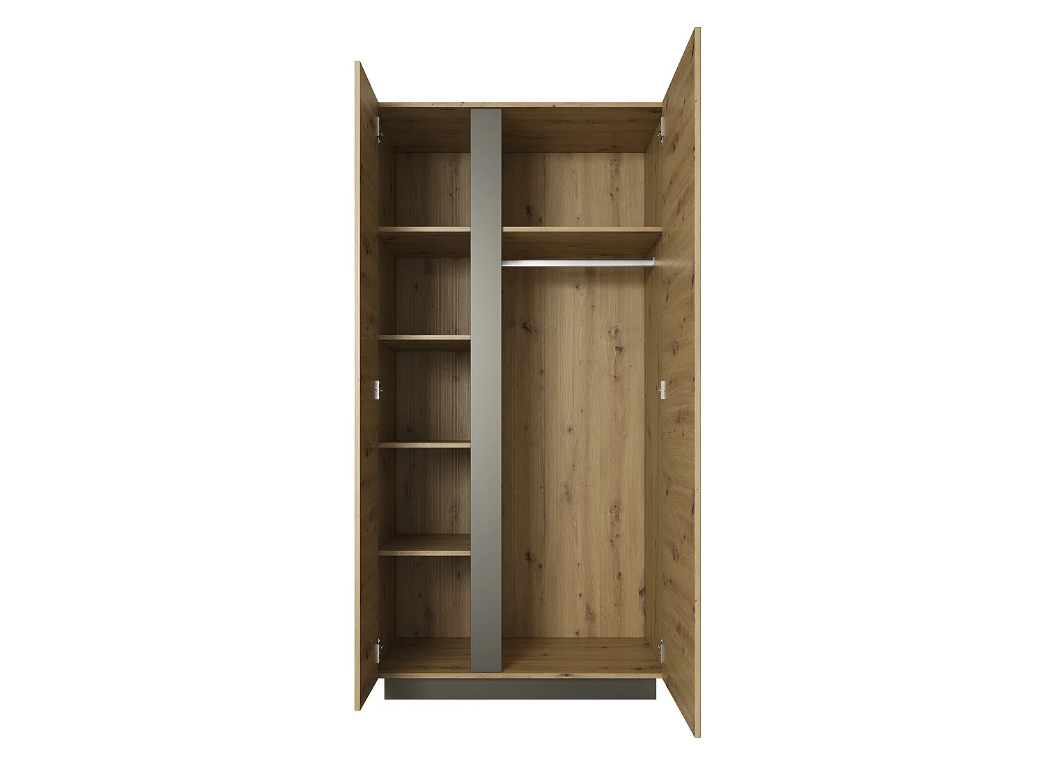 Armoire vitrine ARCO 96A 97x54x194 Beige