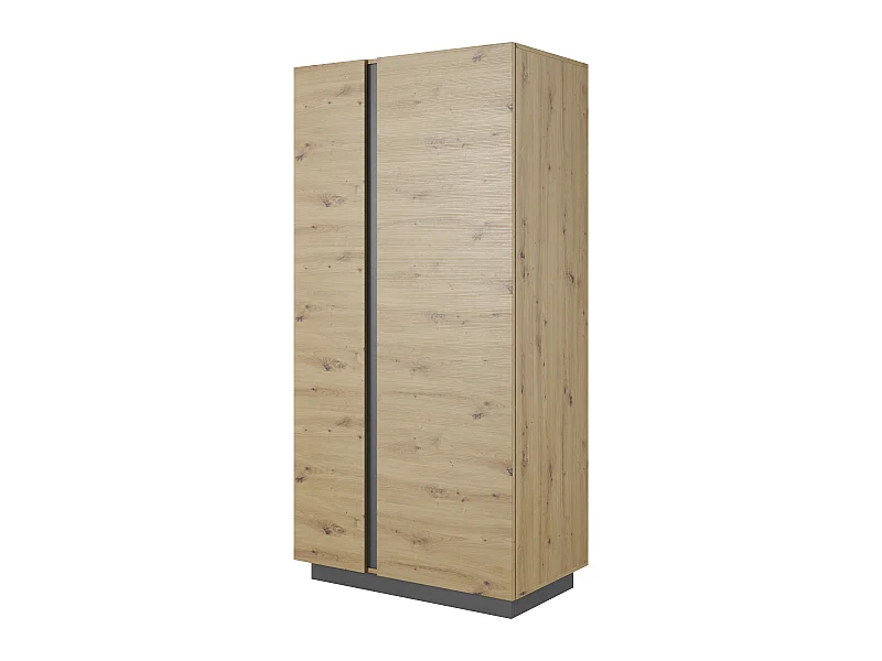 Armoire vitrine ARCO 96A 97x54x194 Beige