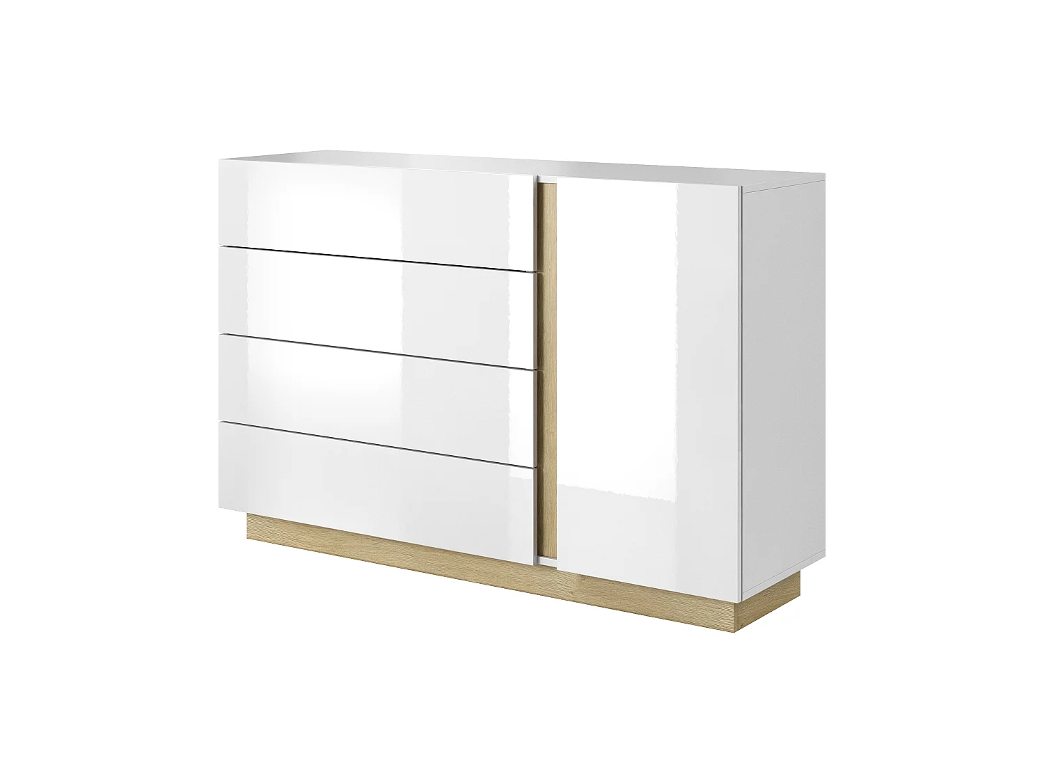 Commode ARCO D4S 139x40x91 Blanc