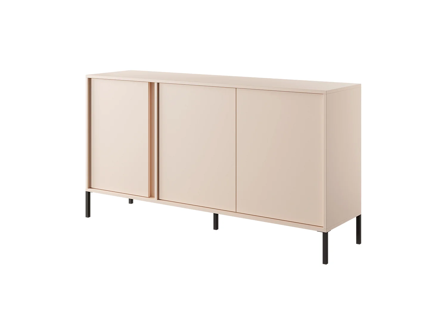 Cassettiera DAST 3D LED 154x40x82 Beige