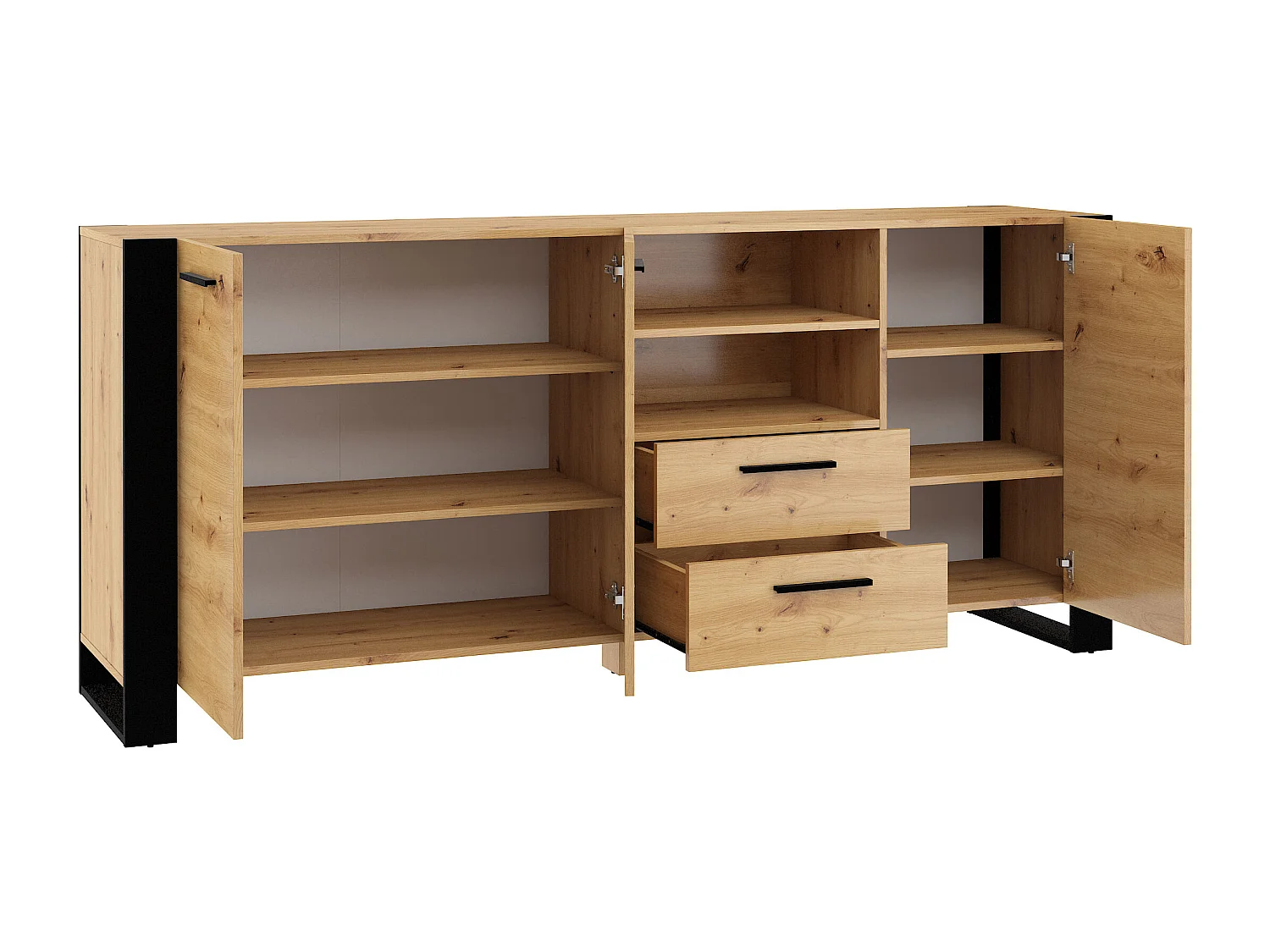 Commode NUKA 197x45x87 Beige