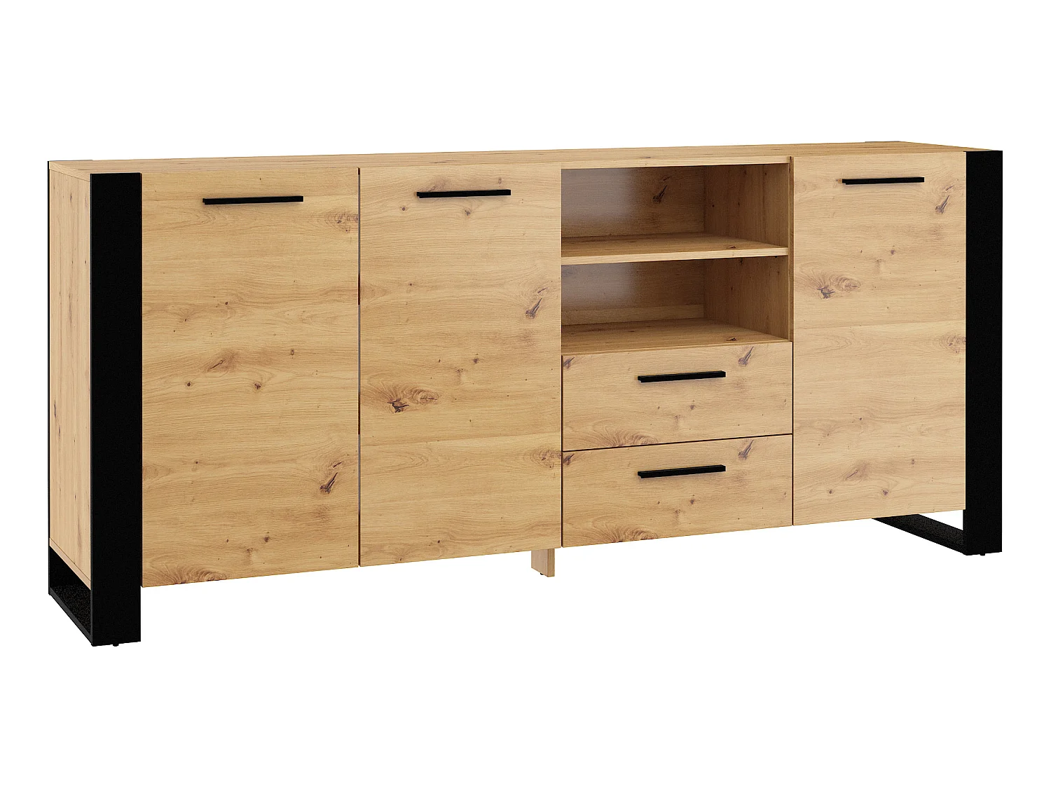 Commode NUKA 197x45x87 Beige