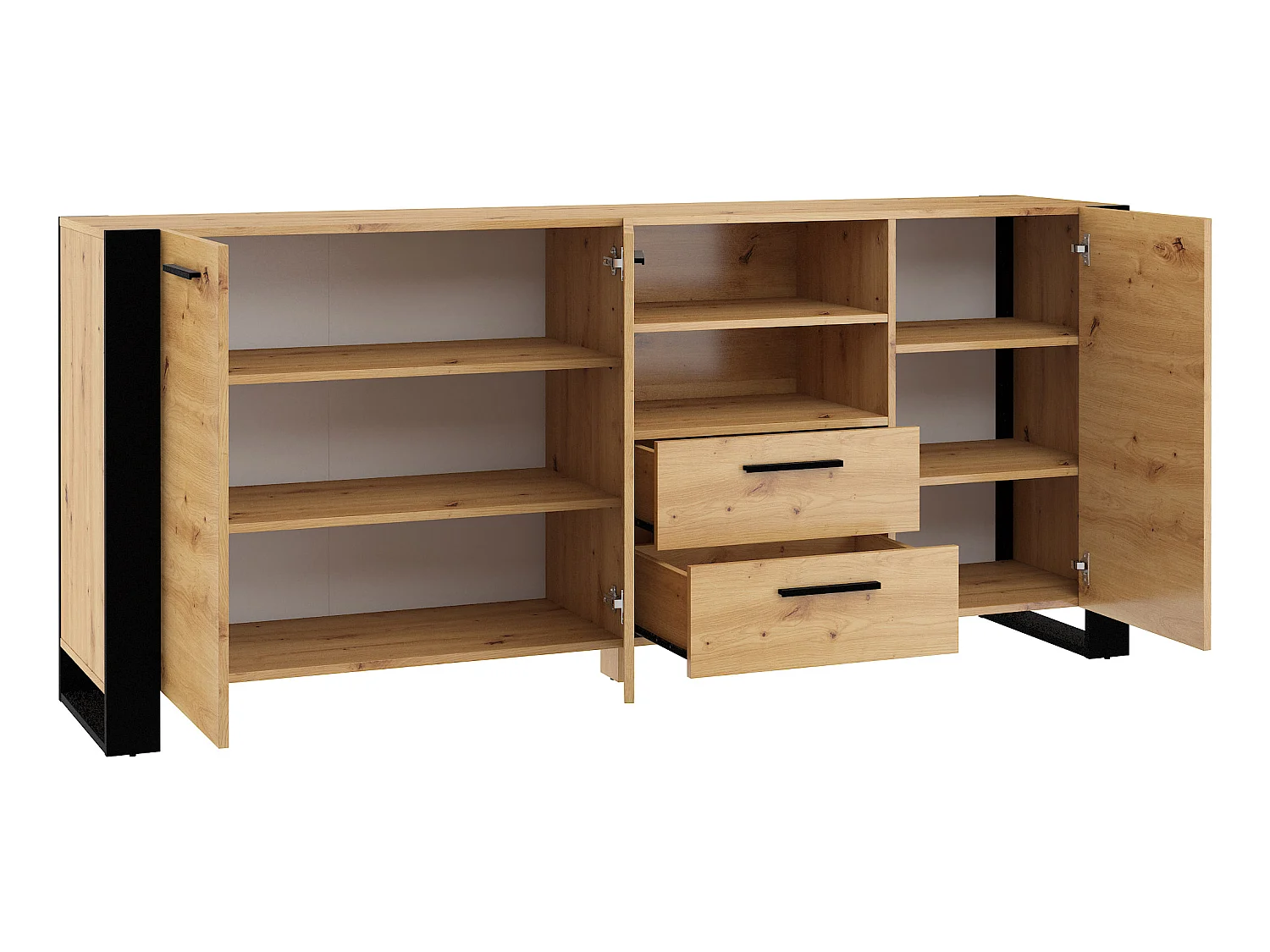 Commode NUKA 197x45x87 Beige