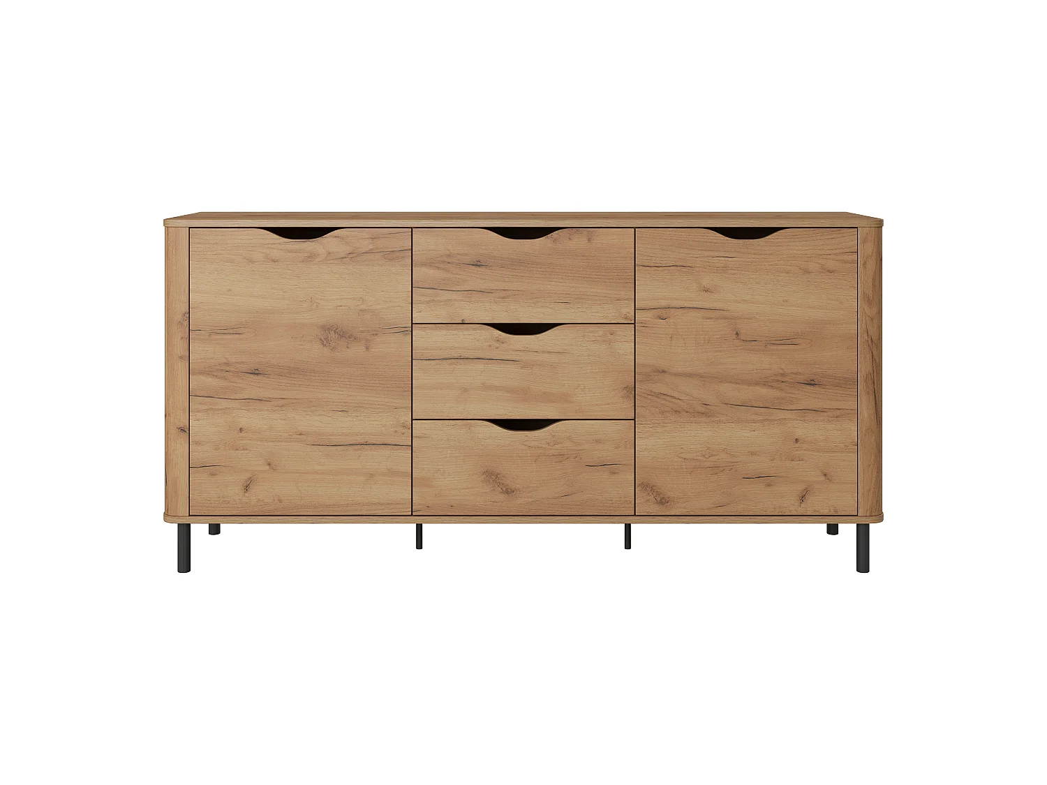 Commode SANTI 2D3S 163x40x80 Beige