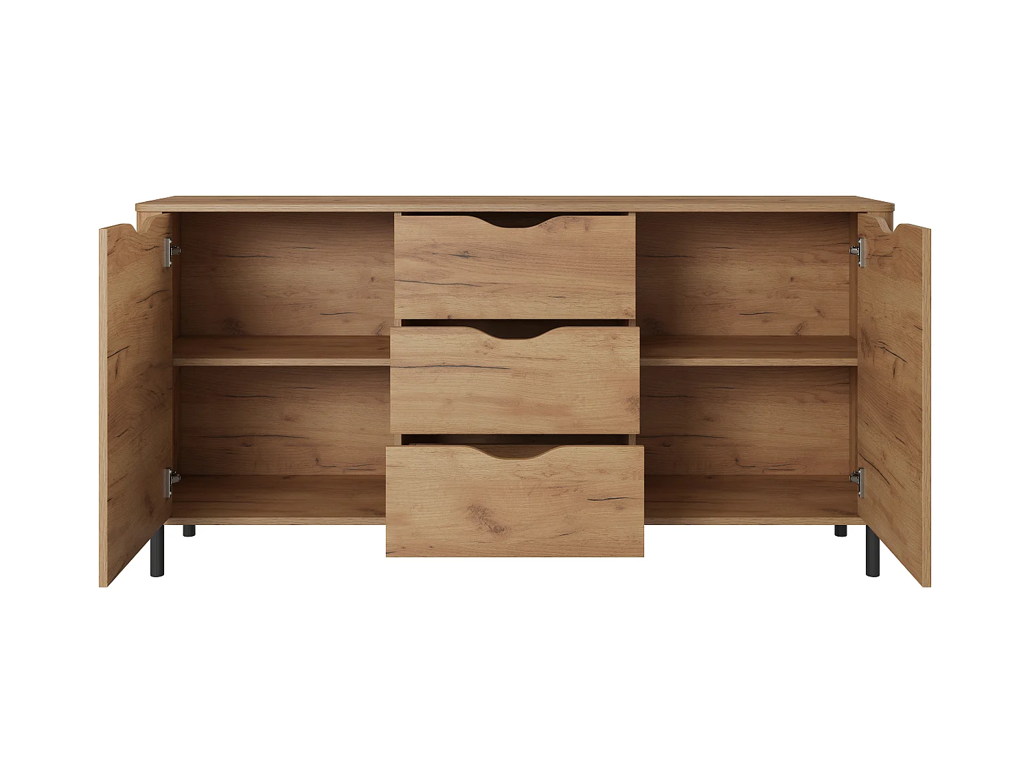 Commode SANTI 2D3S 163x40x80 Beige