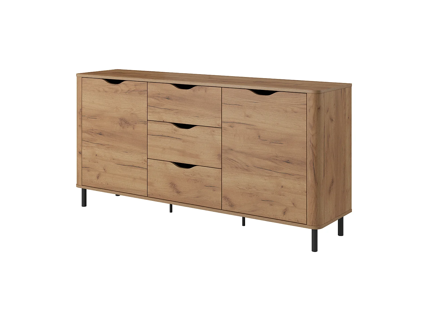 Commode SANTI 2D3S 163x40x80 Beige