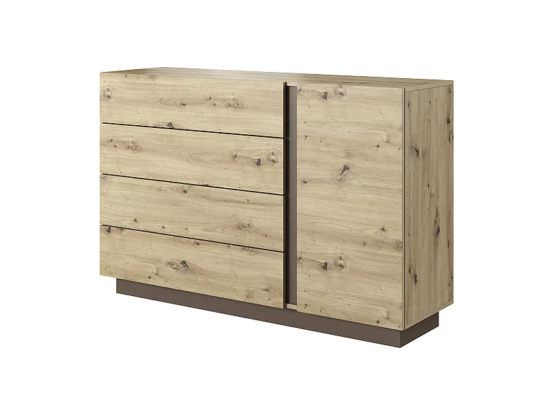 Cassettiera ARCO D4S 139x40x91 Grigio