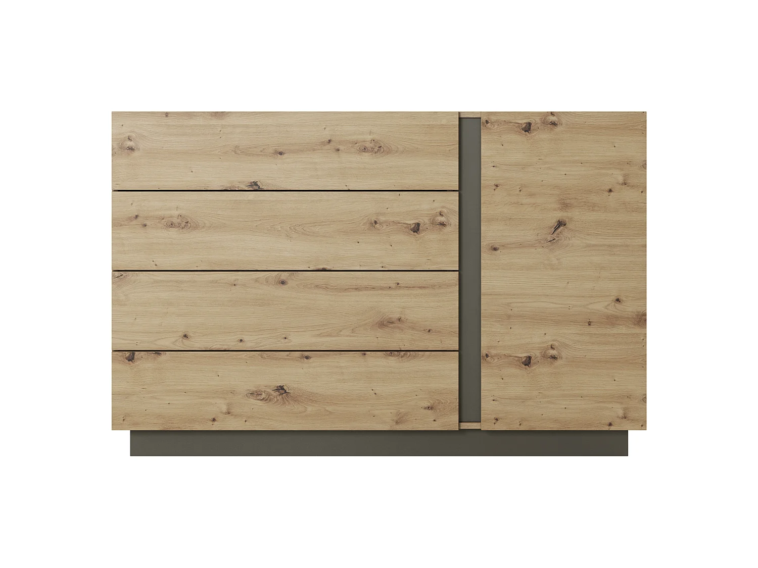 Kommode ARCO D4S 139x40x91 Grau