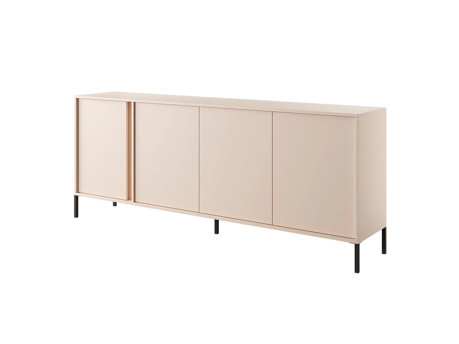 Commode DAST 4D LED 203x40x82 Beige