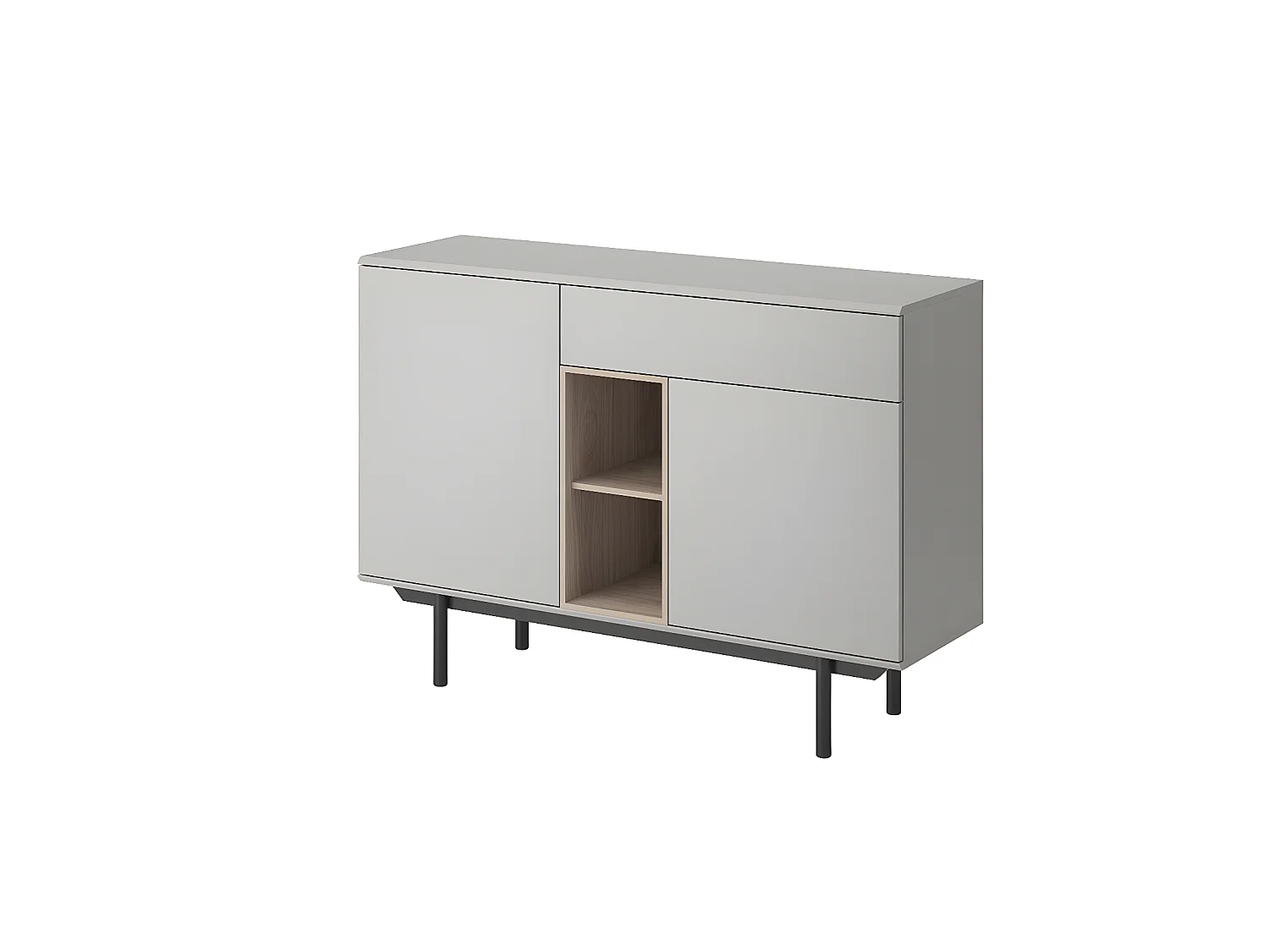 Cassettiera INOX IK125 125x40x89 Grigio