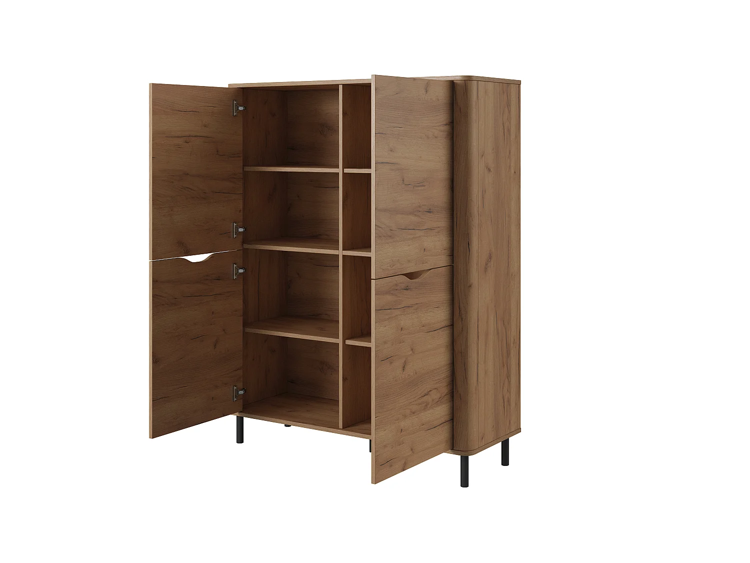 Cassettiera SANTI 4D 113x40x145 Beige