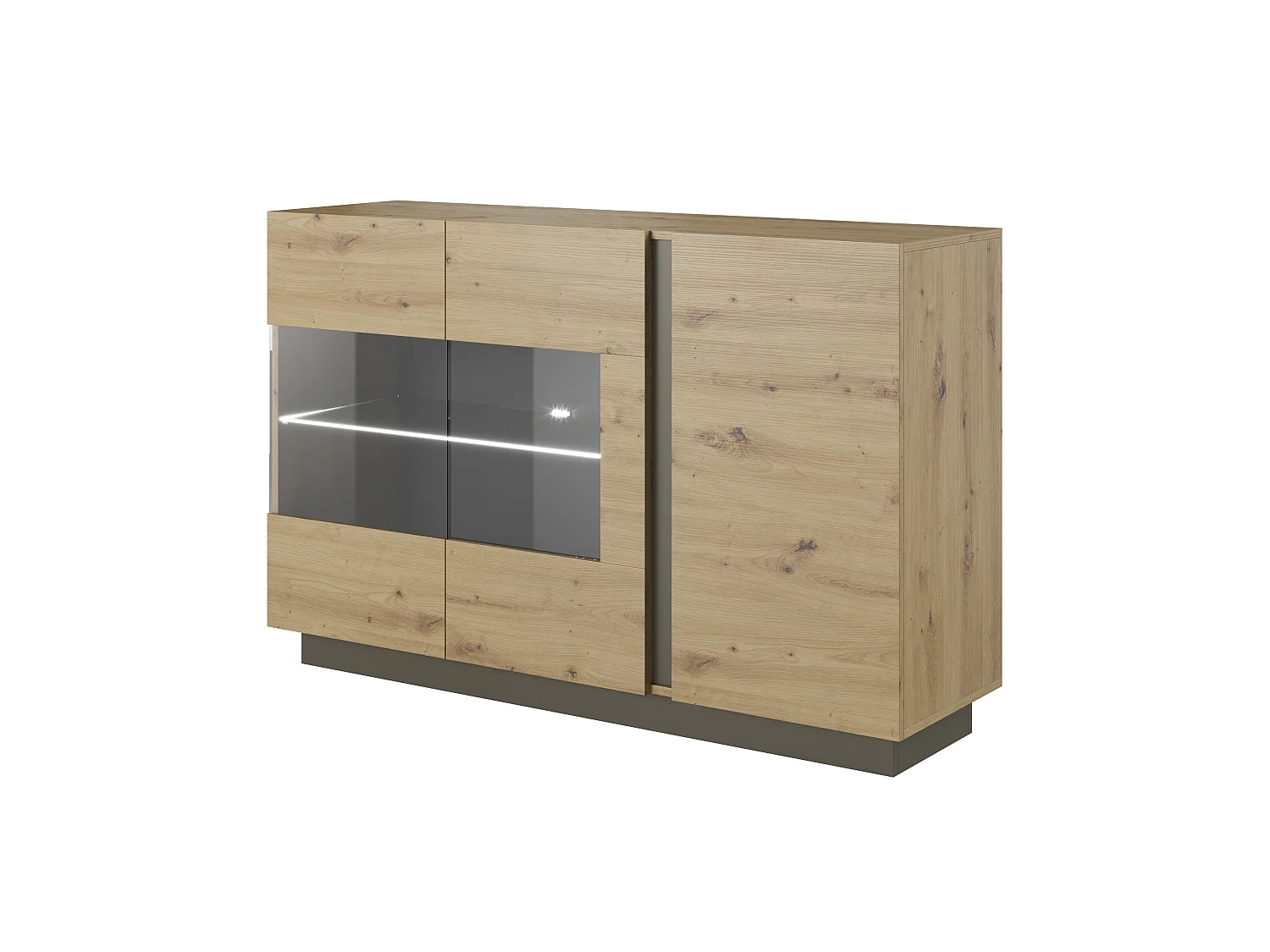 Commode ARCO 138 LED 139x40x91 Beige