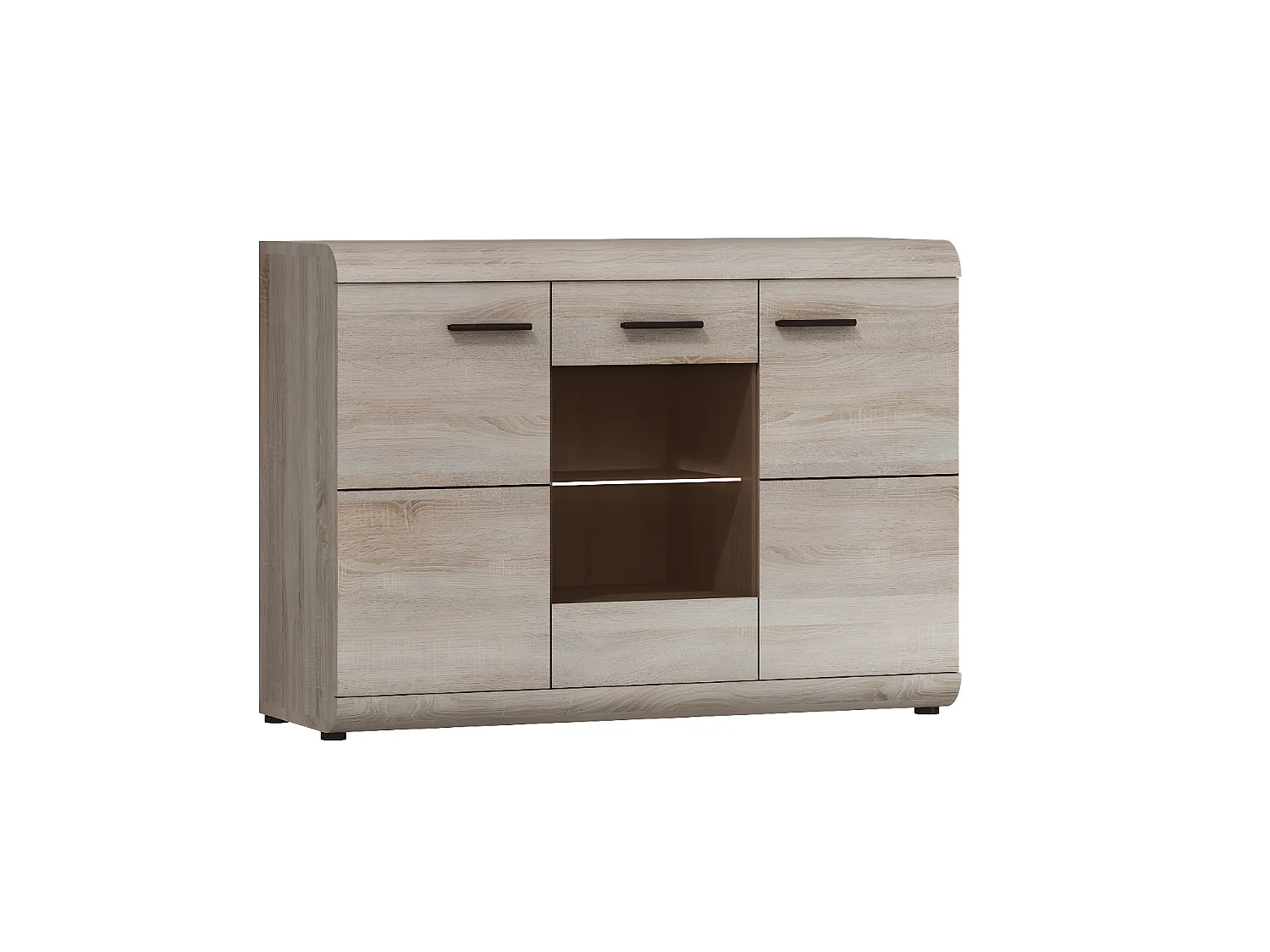 Cómoda LINK 3D LED 120x42x87 Beige