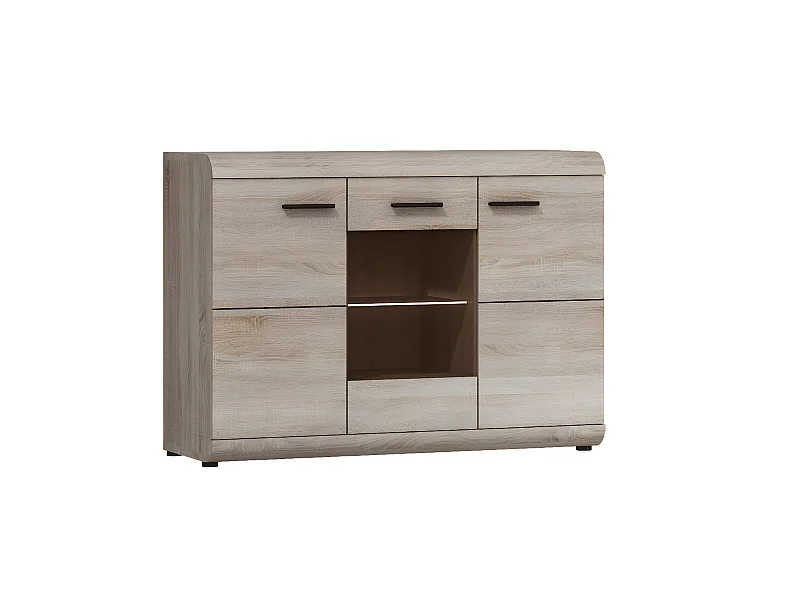 Cómoda LINK 3D LED 120x42x87 Beige