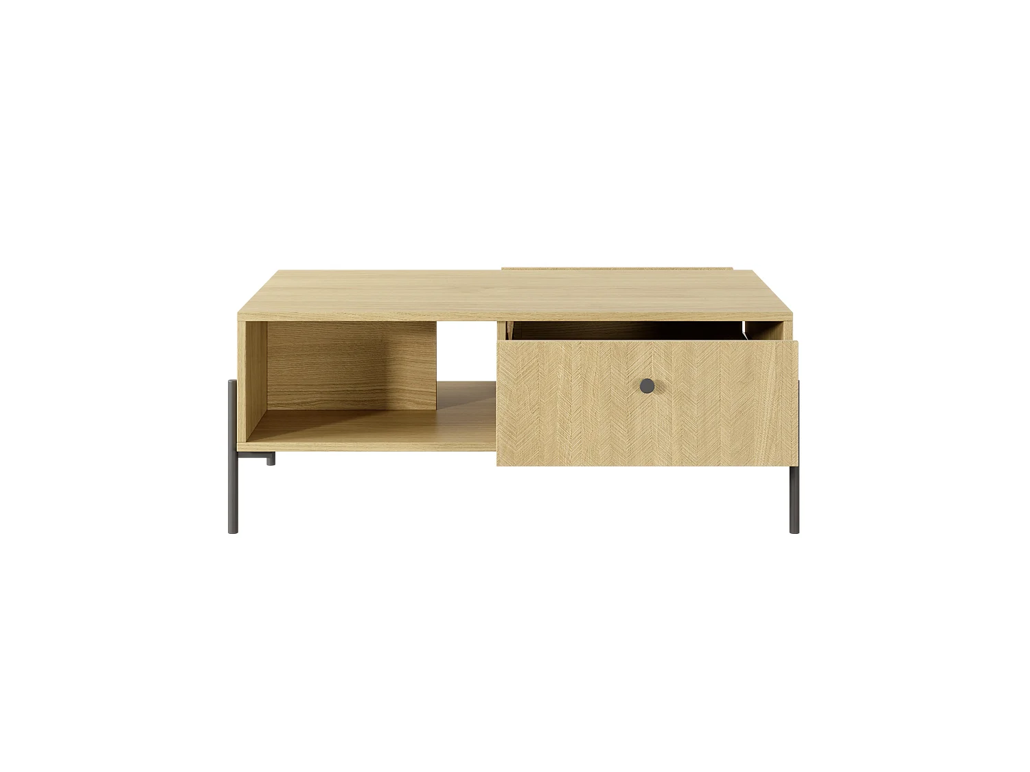 Table basse SCANDI 101x60x40 Beige