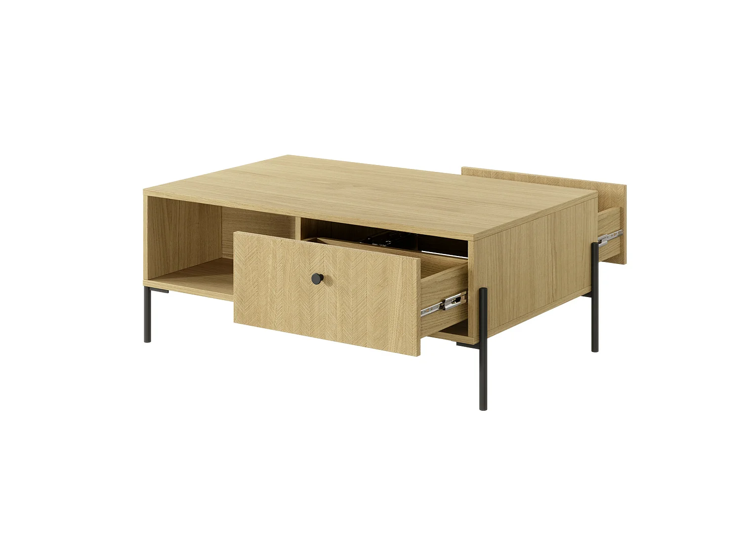 Table basse SCANDI 101x60x40 Beige
