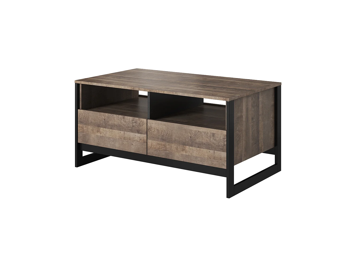 Tavolino ARDEN 109x62x53 Crema & Grigio