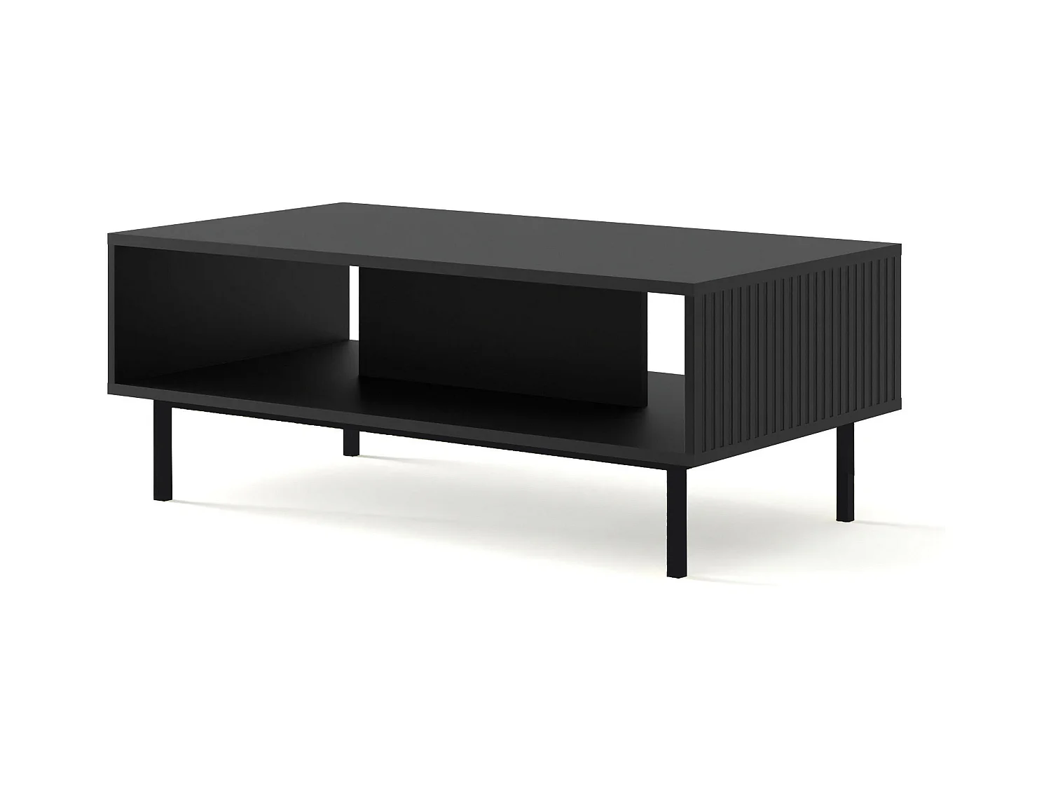 Table basse RavennaB 90x60x45 Noir
