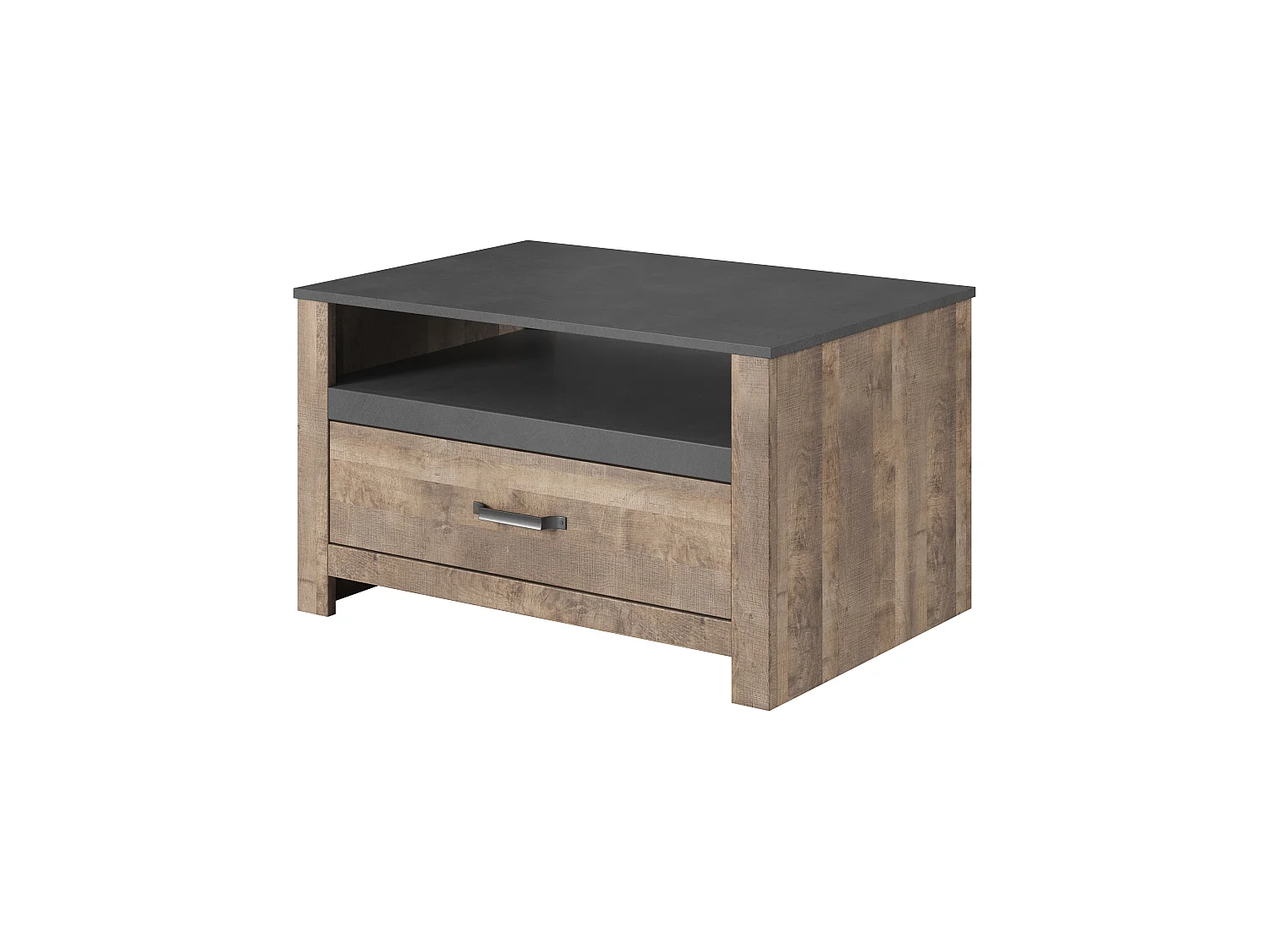 Couchtisch SAND 90x60x52 Creme & Grau