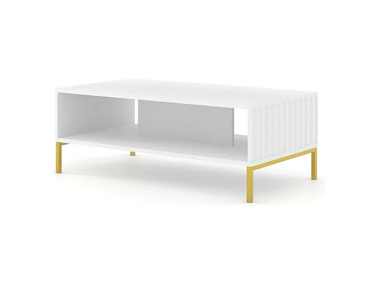 Table basse WAVE 90x60x43 Blanc