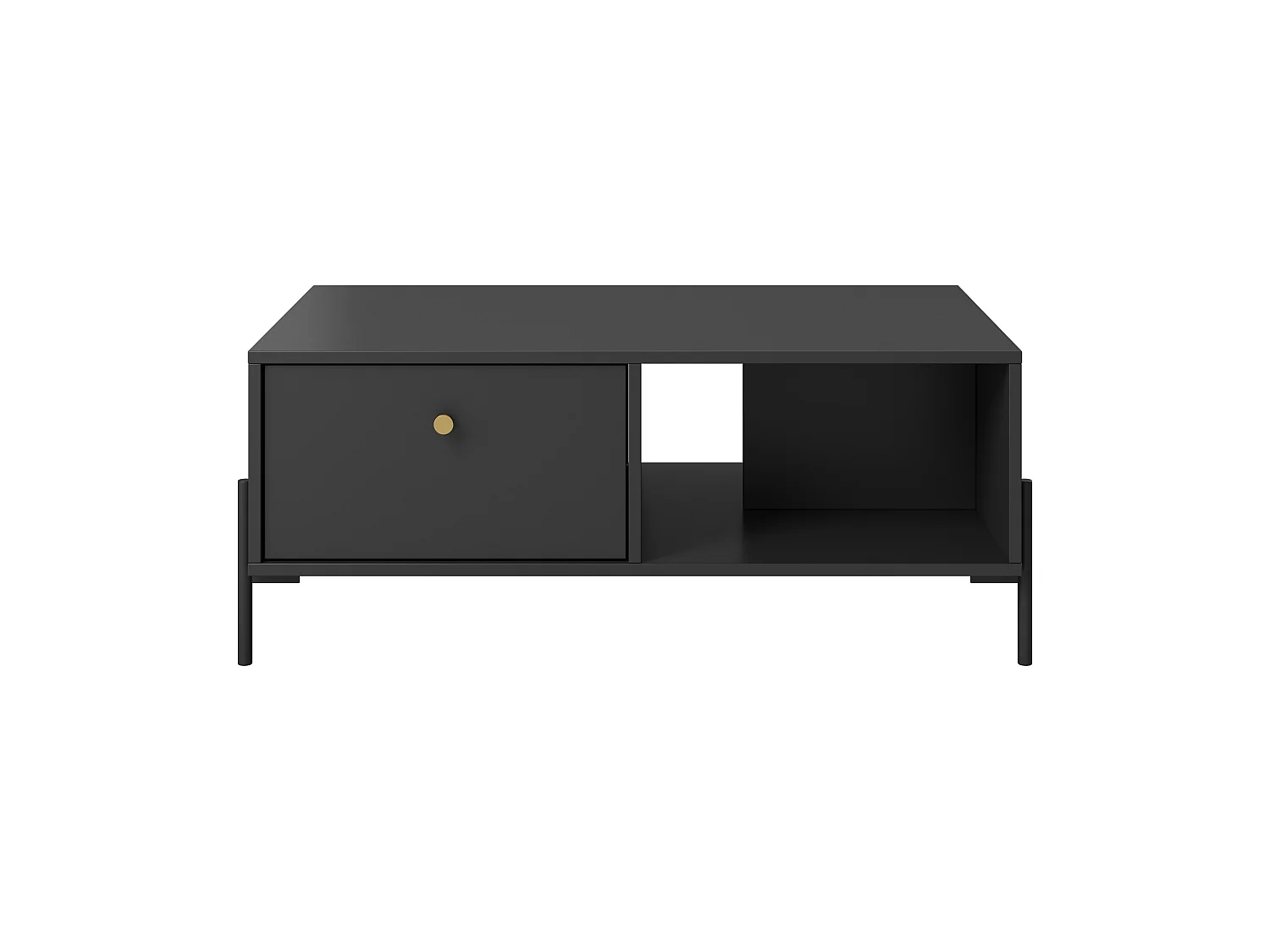 Table basse NOTTE 97x60x41 Gris