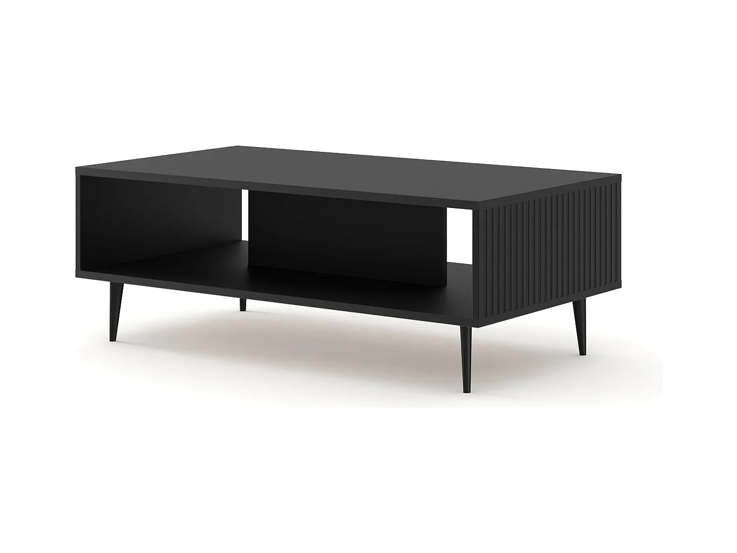 Table basse RavennaB 90x60x43 Noir
