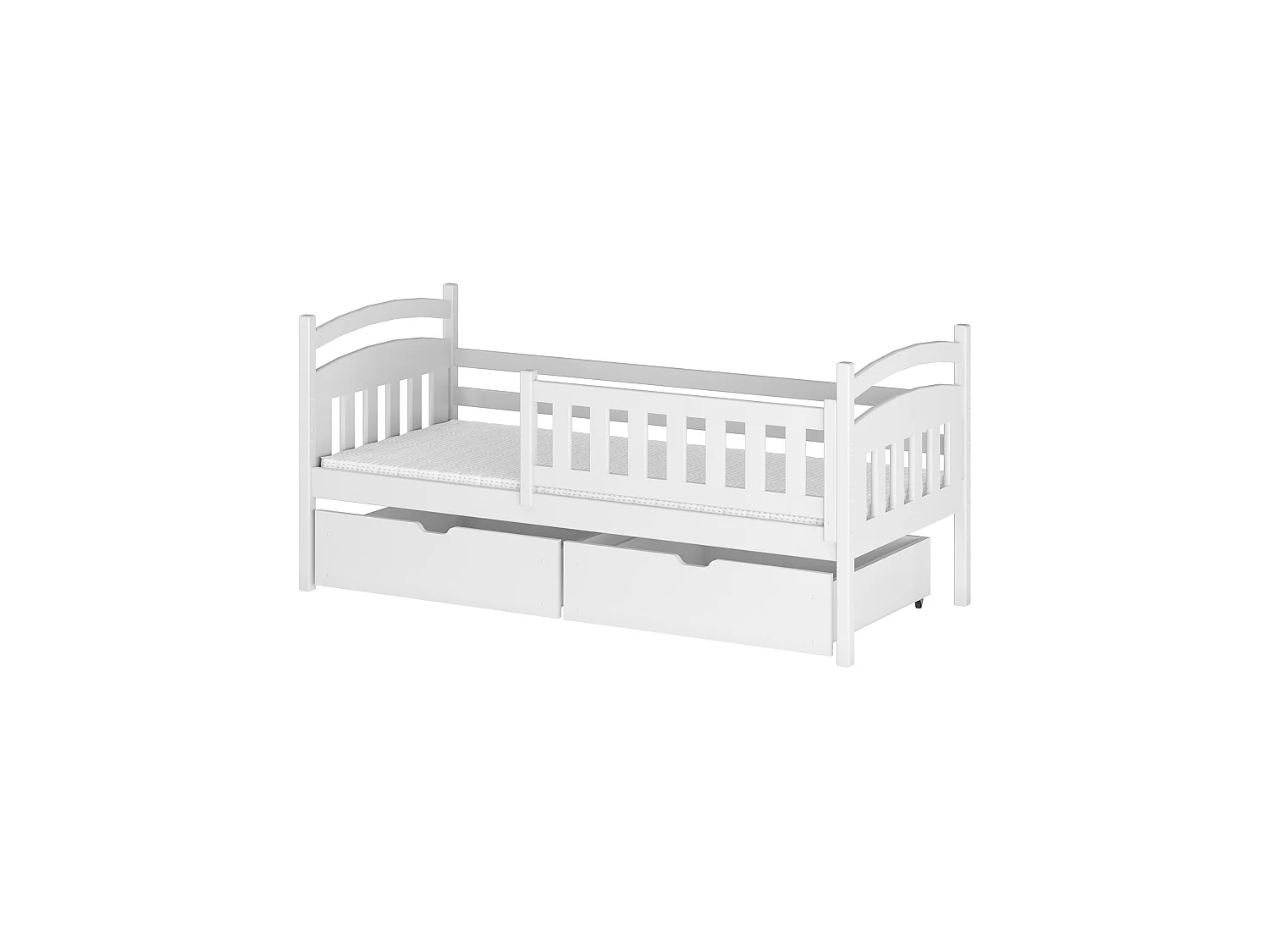 Cama individual Terry 80x160 Blanco