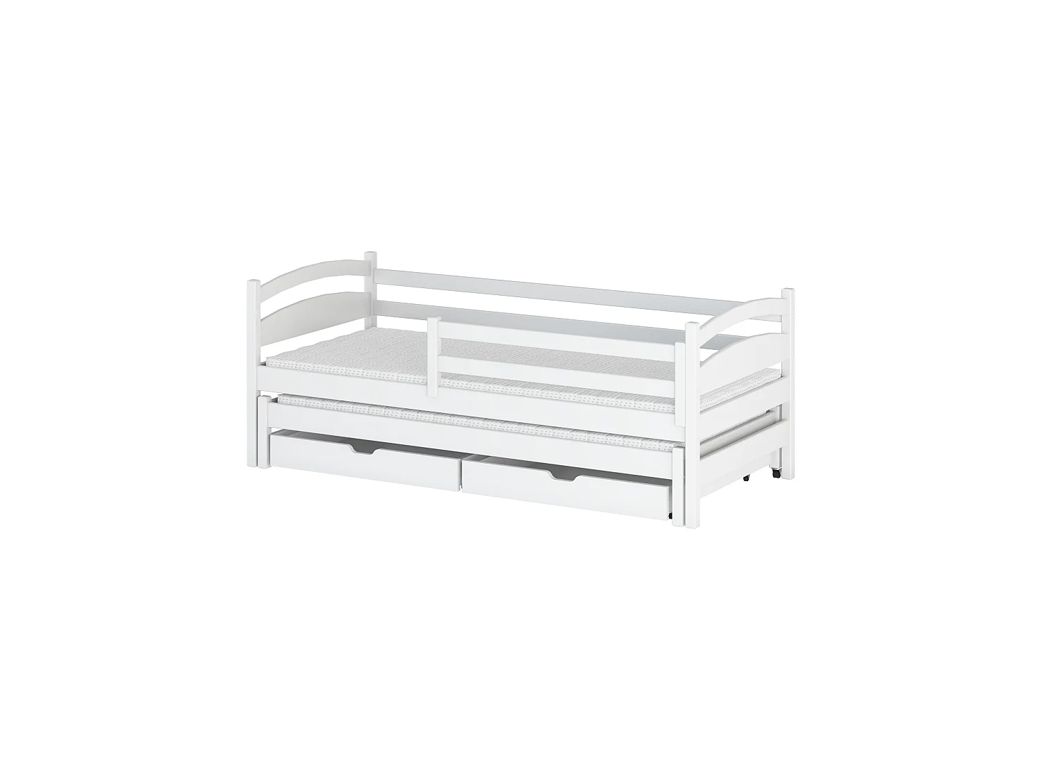 Kinderbett Tosia 80x160 Weiss