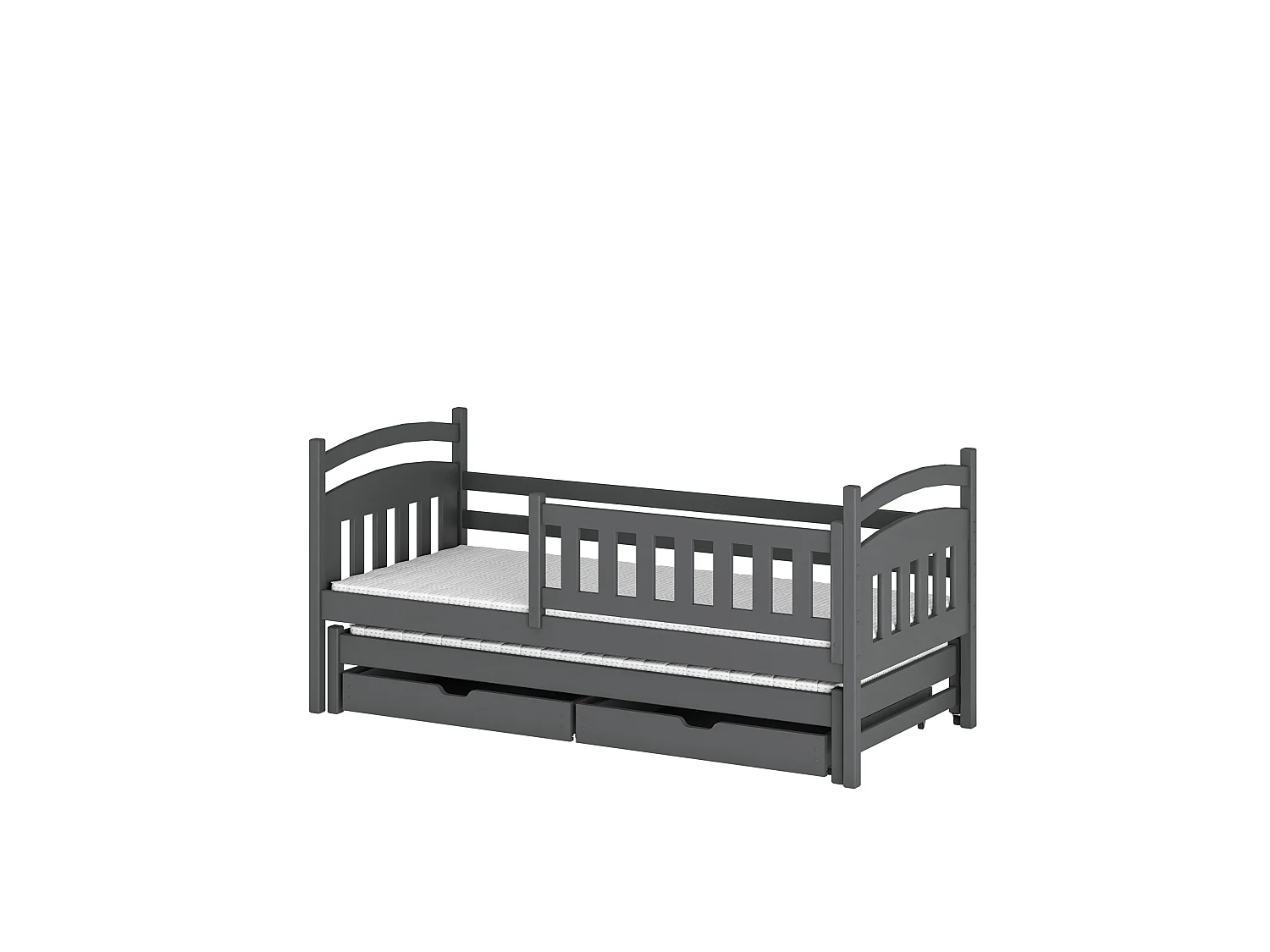 Kinderbett Galaxy 90x190 Grau