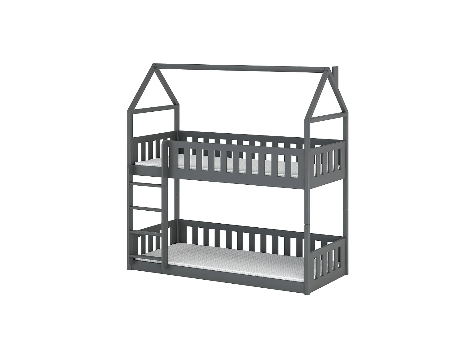 Lit de maison Pola 90x200 Gris