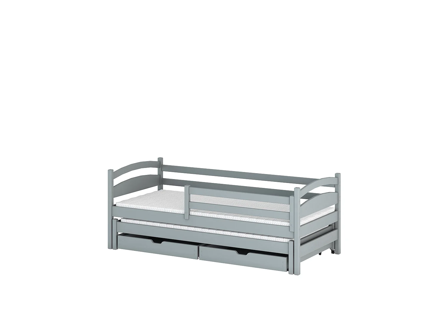 Kinderbett Tosia 90x200 Grau