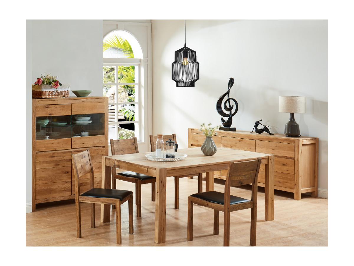 Deckenleuchte Metall FLORILEGE - D21,5cm x H140cm - Schwarz