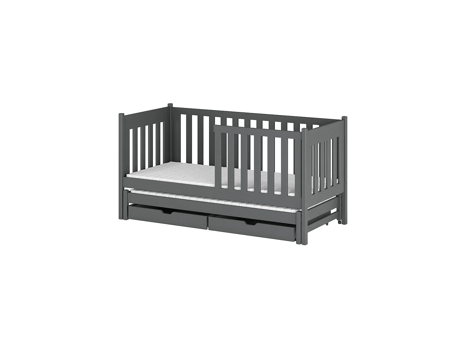Kinderbett Kaja 90x200 Grau