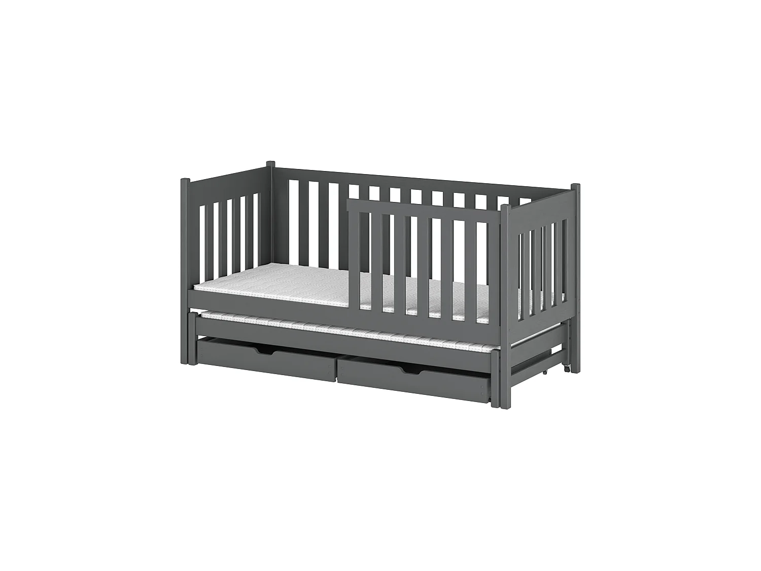 Kinderbett Kaja 90x200 Grau