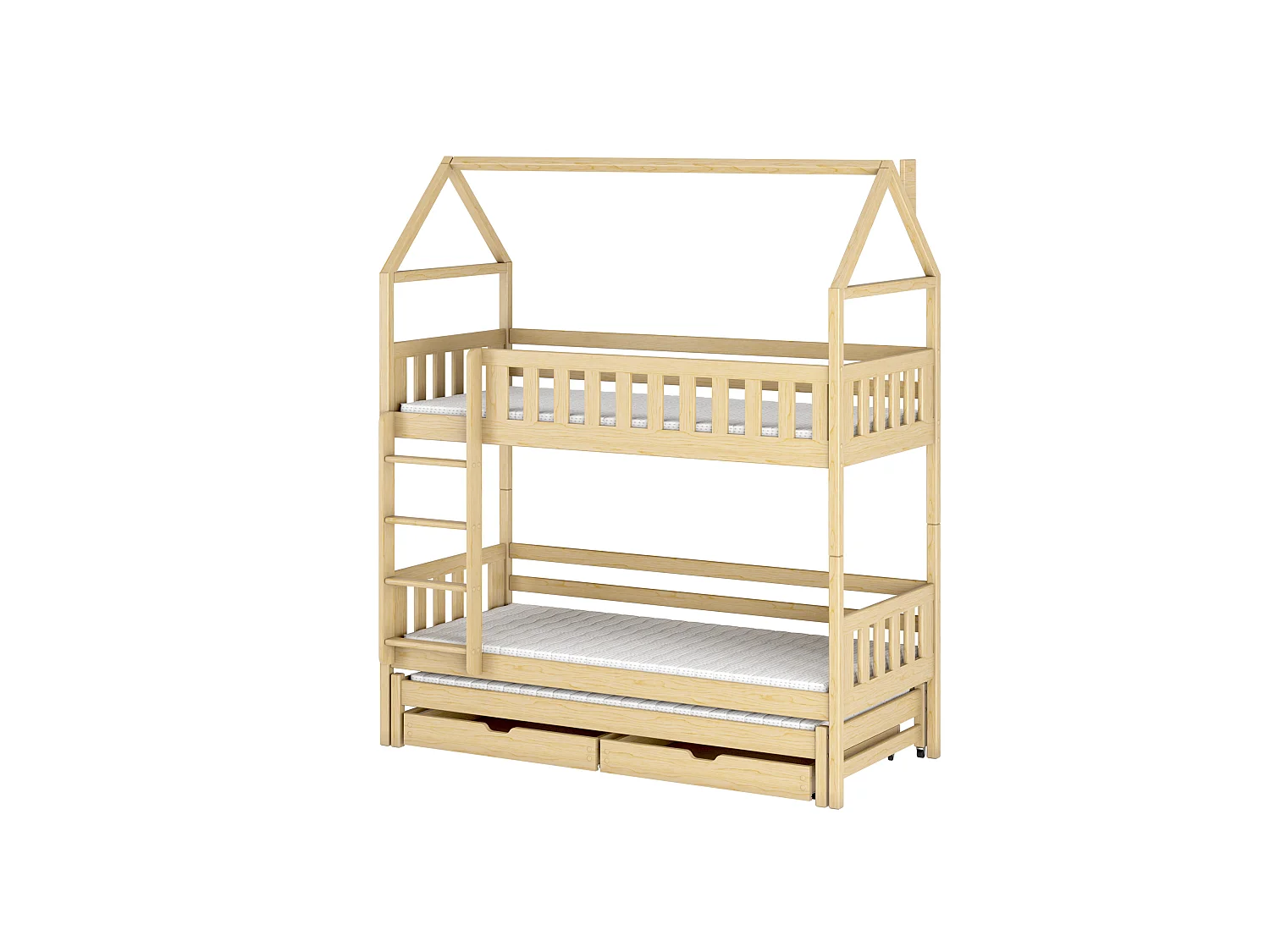 Lit de maison Iga 80x180 Beige