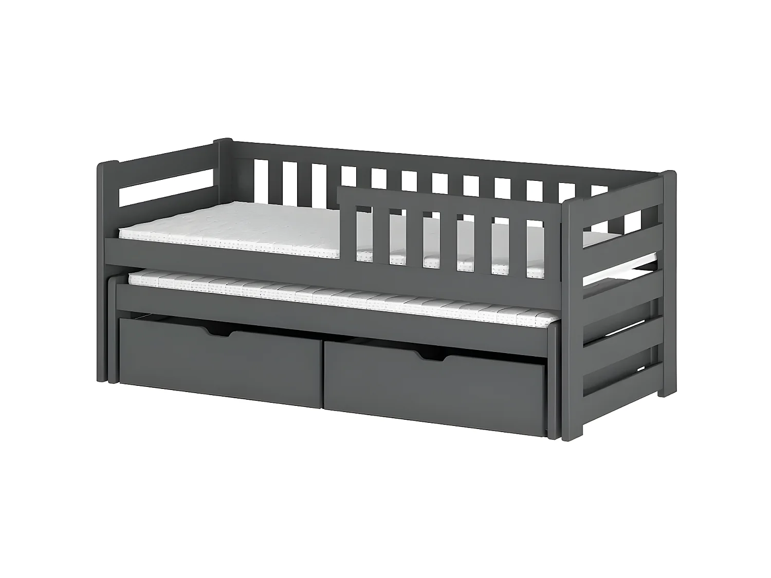 Kinderbett Bolko 90x190 Grau