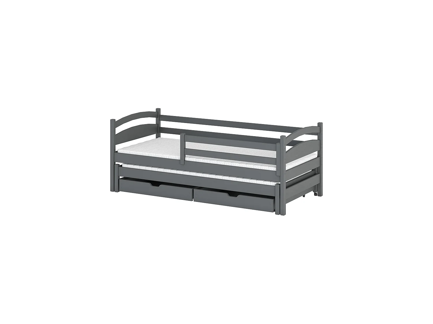 Kinderbett Tosia 90x190 Grau