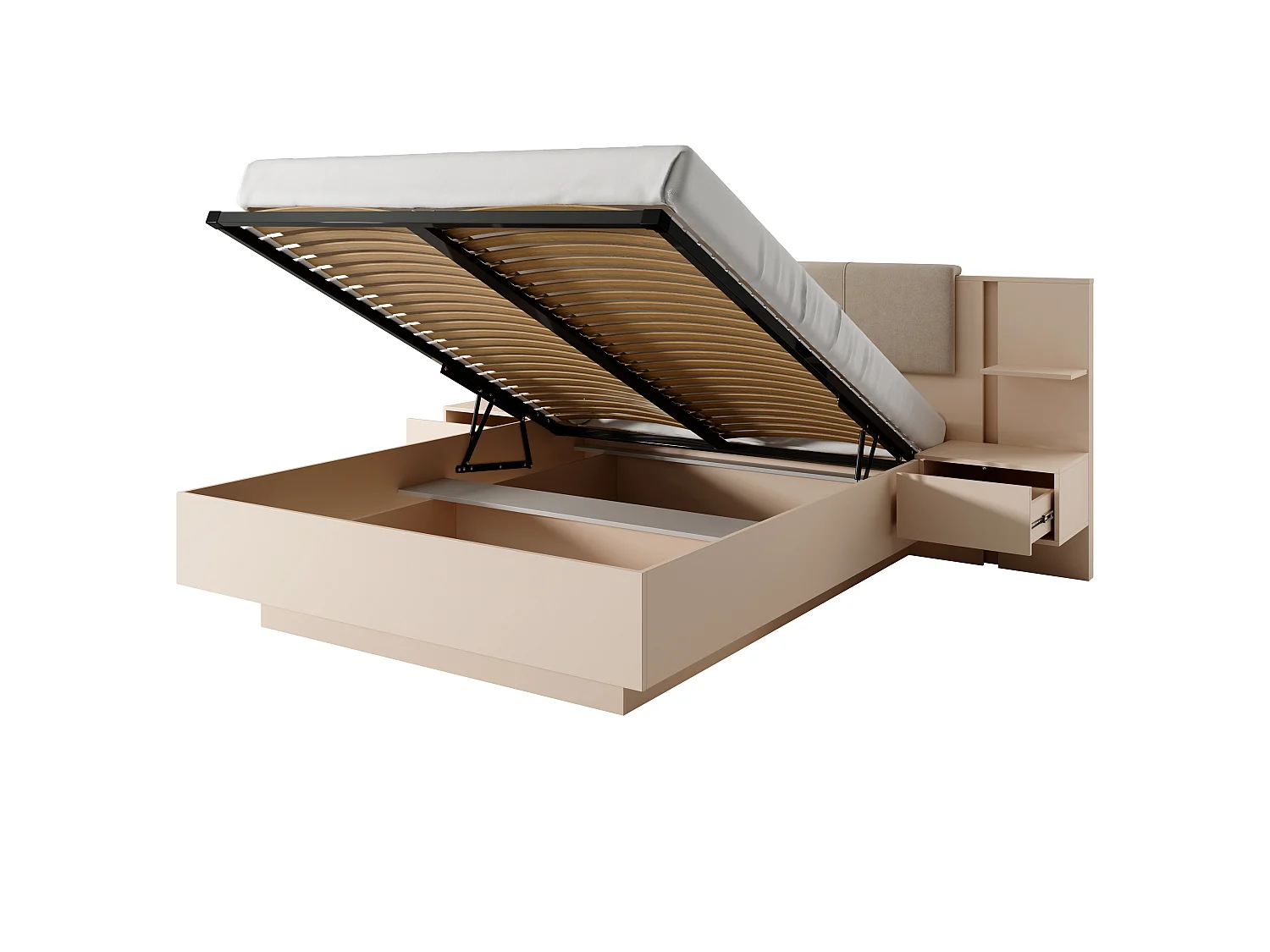 Cajonera DAST B 160x200 Rosa