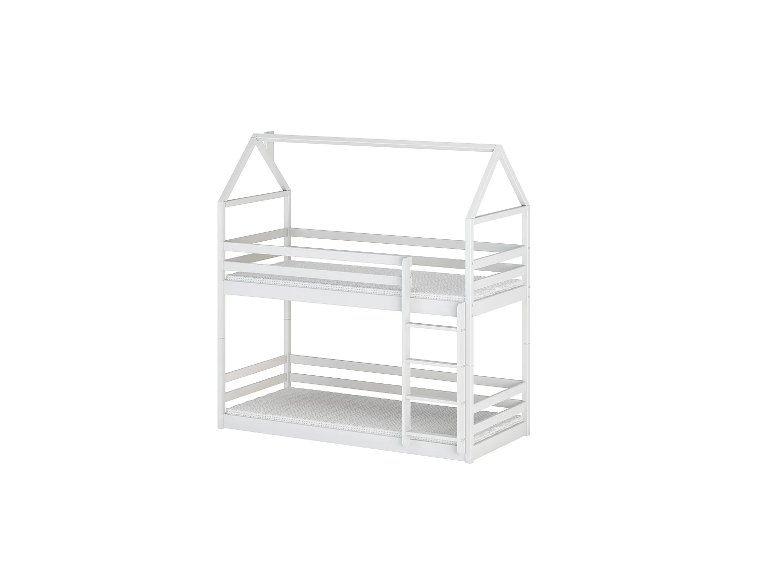 Lit de maison Axel 80x200 Blanc