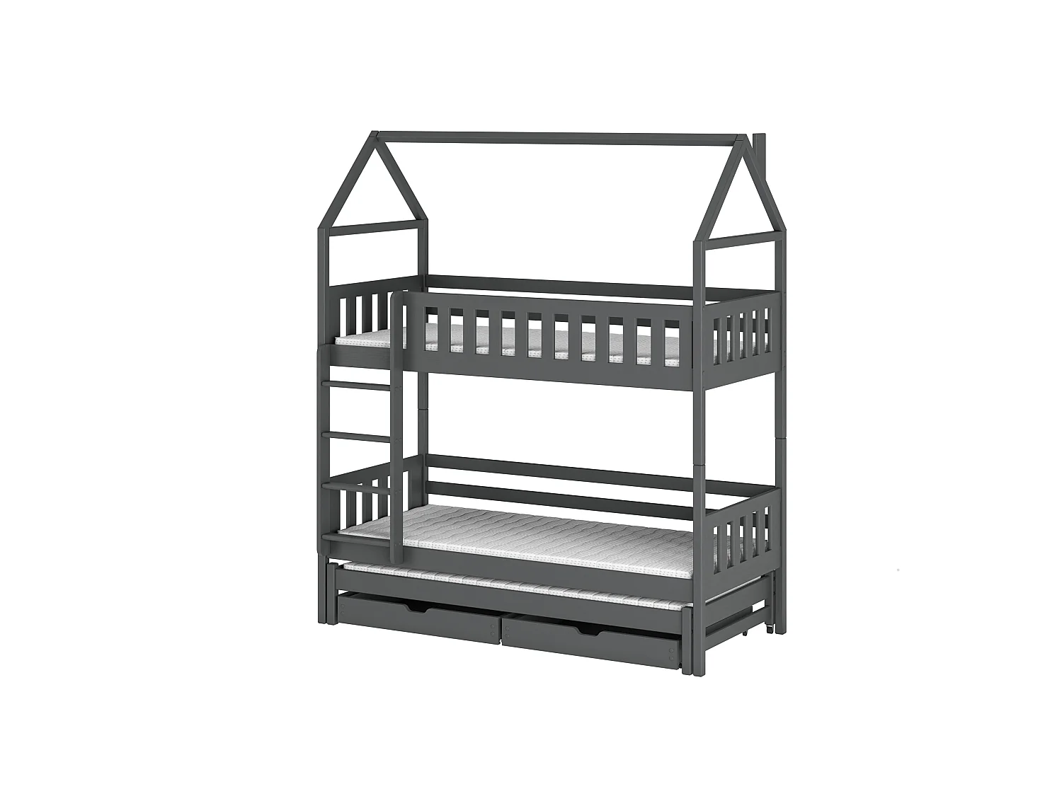 Hausbett Iga 90x200 Grau