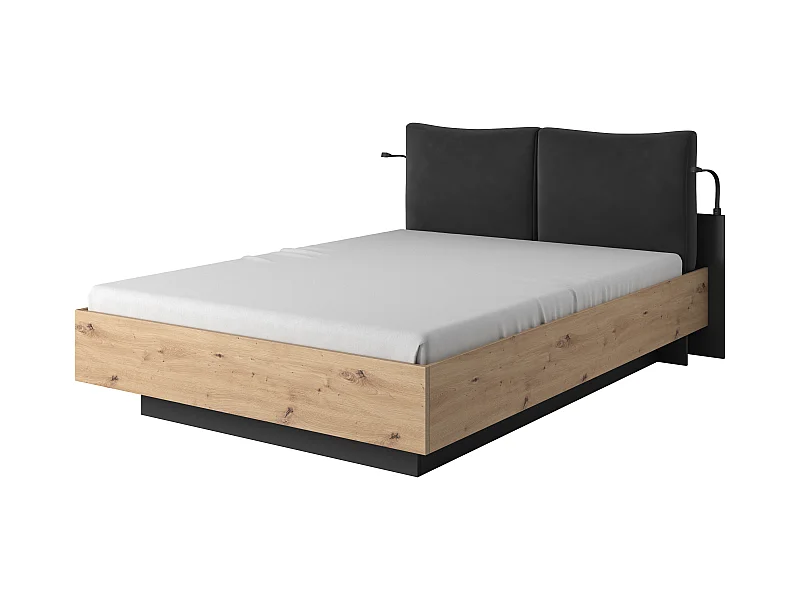 Mueble alto NEST B 160x200 Crema & Negro