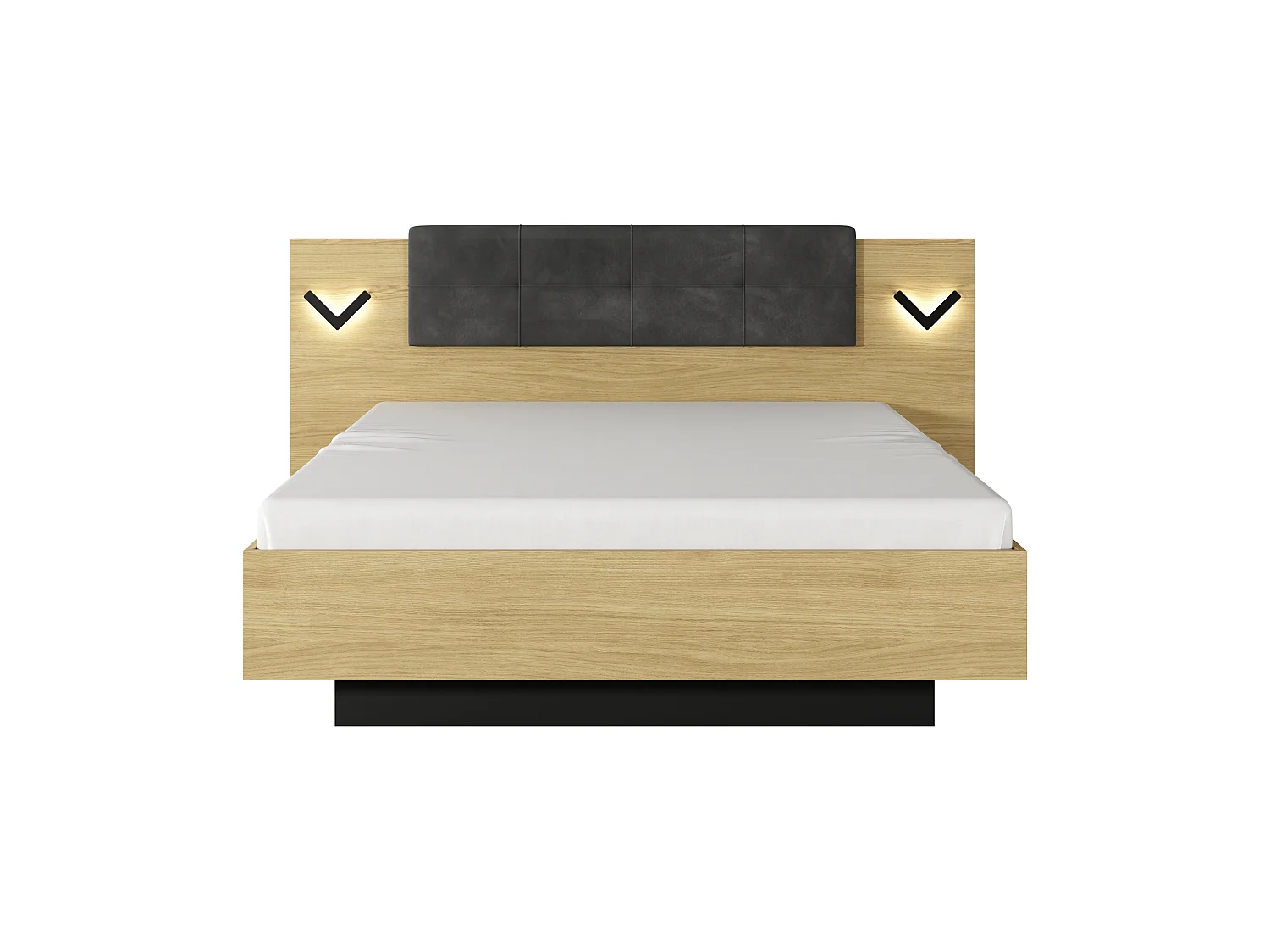 Lit escamotable VERSO B 160x200 Crème & Blanc