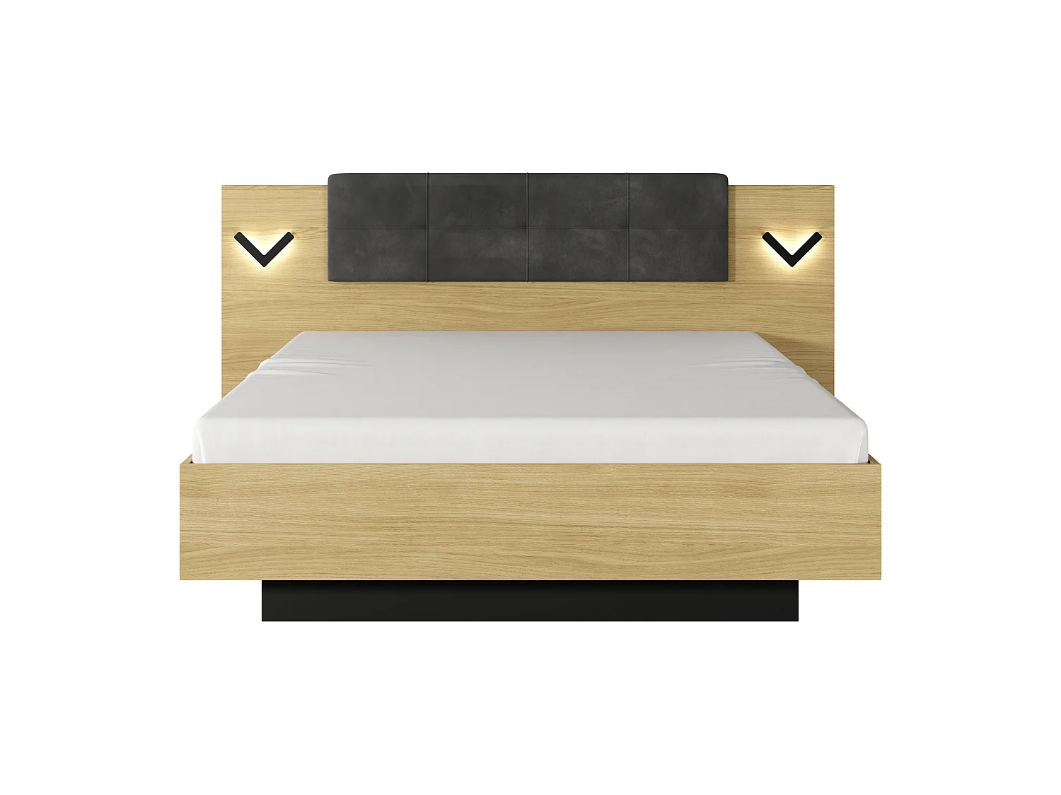 Lit escamotable VERSO B 160x200 Crème & Blanc