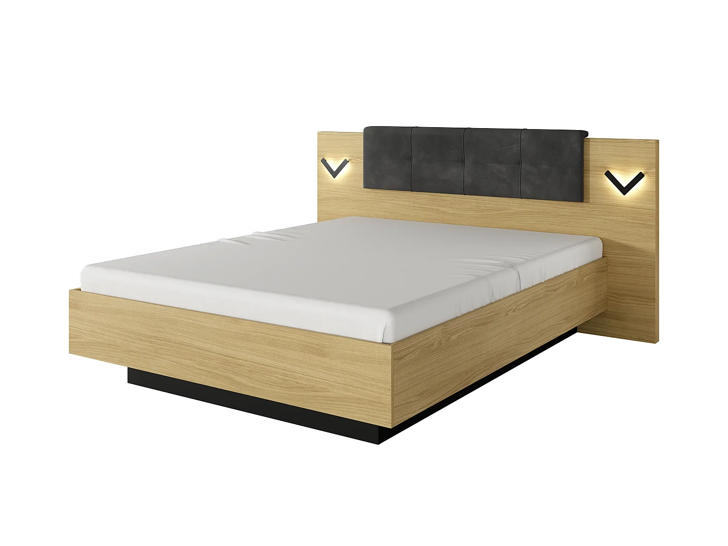 Lit escamotable VERSO B 160x200 Crème & Blanc