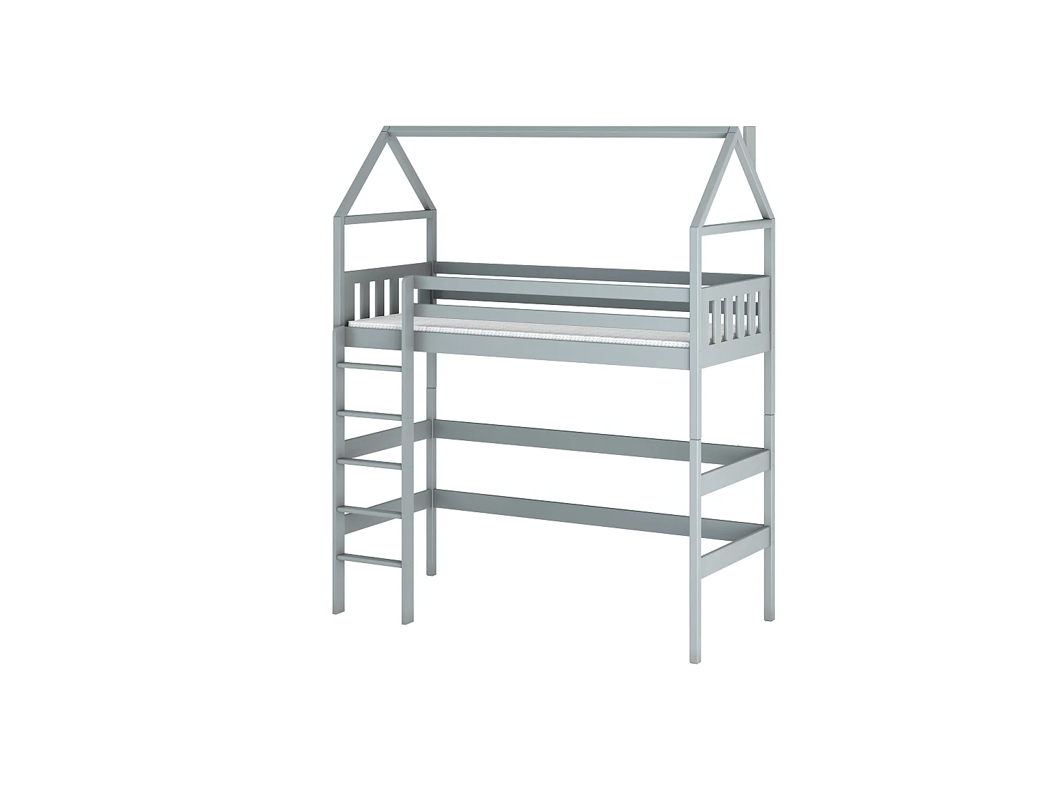 Letto per la casa Gloria 80x160 Grigio