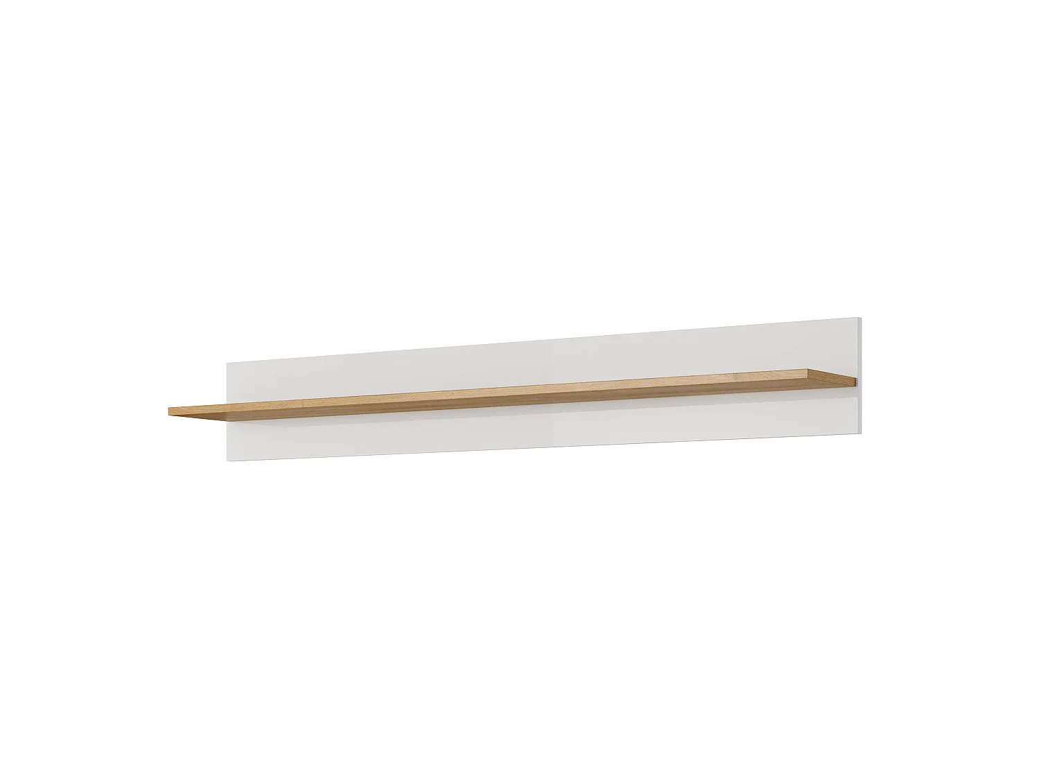 Mensole a muro ARCO 138x20x20 Bianco