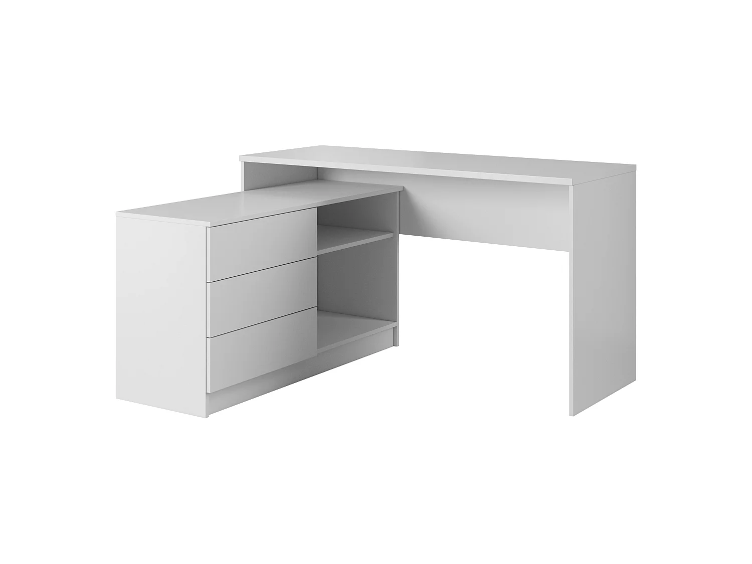 Schreibtisch TEO 139x51x76 Weiss